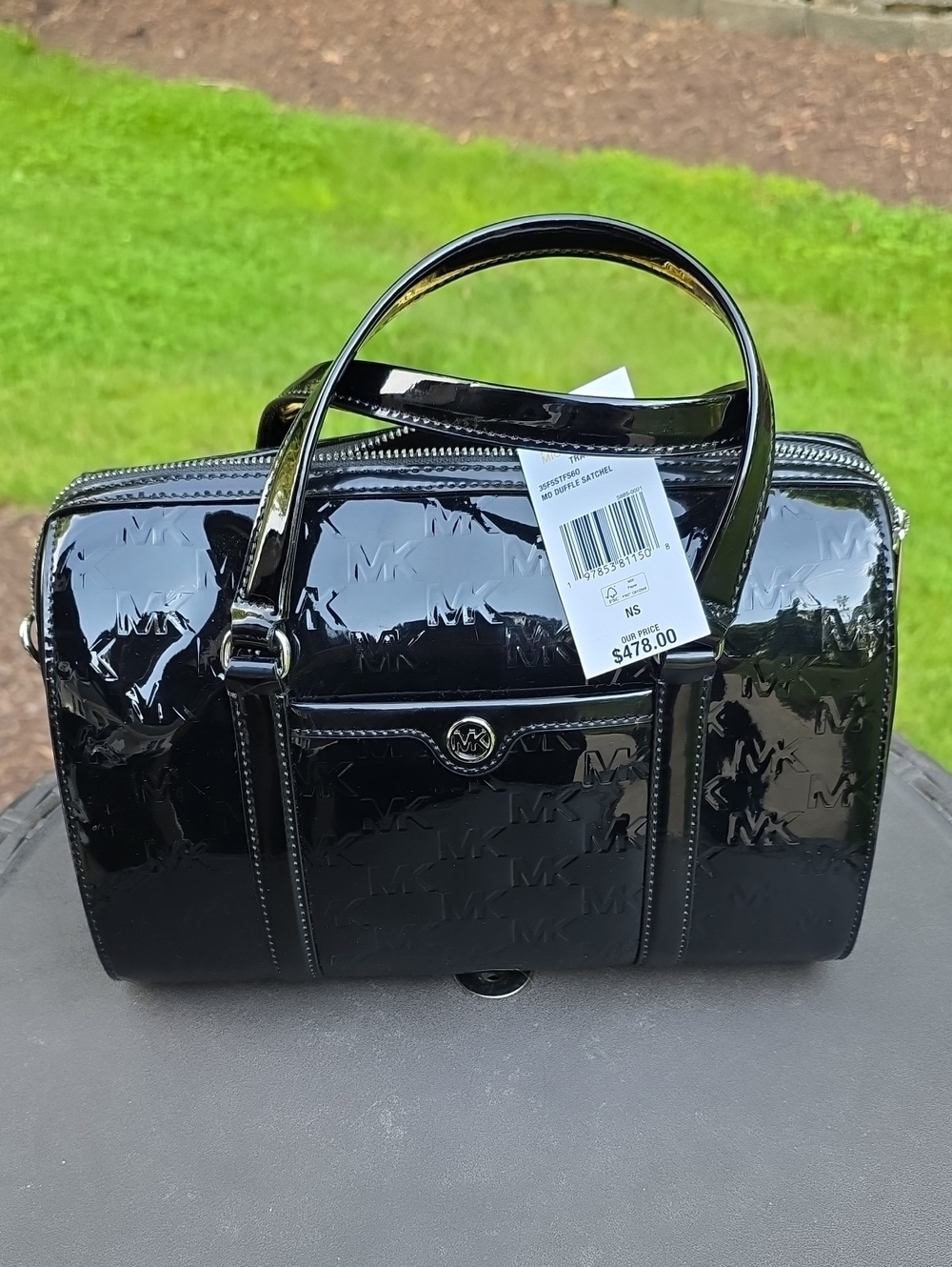 Michael Kors Medium Duffle Satchel 2 Way NWT